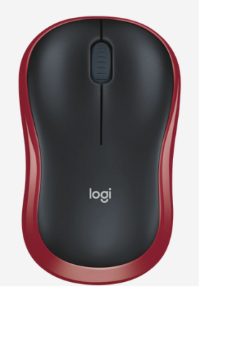 MYSZ OPTYCZNA-LOGITECH/M185 RED
