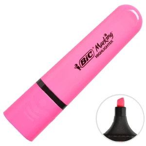 BIC ZAKREŚLACZ HL FLAT RÓŻOWY