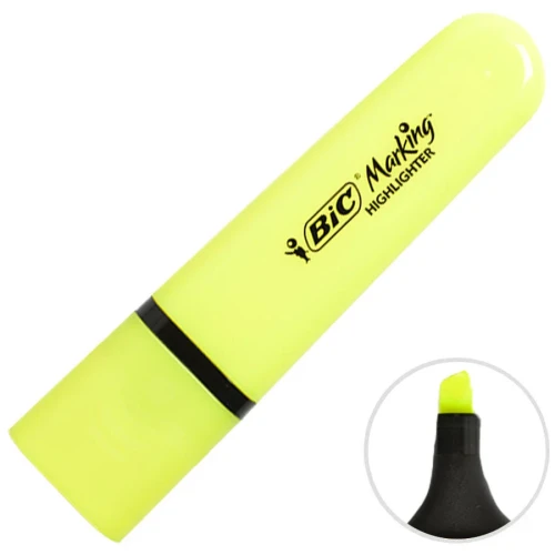 BIC ZAKREŚLACZ HL FLAT ŻÓŁTY BP0171