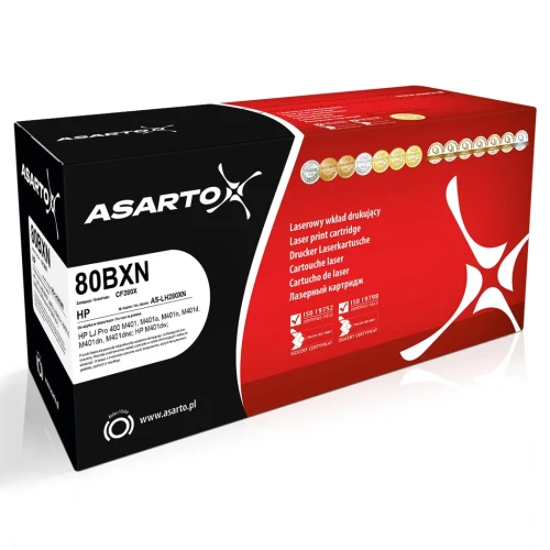 EZ HP TONER 400/425 BLACK [CF280X]     [80X] [ASA]