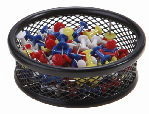 PRZYBORNIK/KUBEK/MINI SIATKA CZARNY /NET