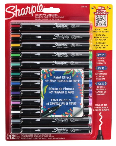 SHARPIE MARKER AKRYLOWY A'12