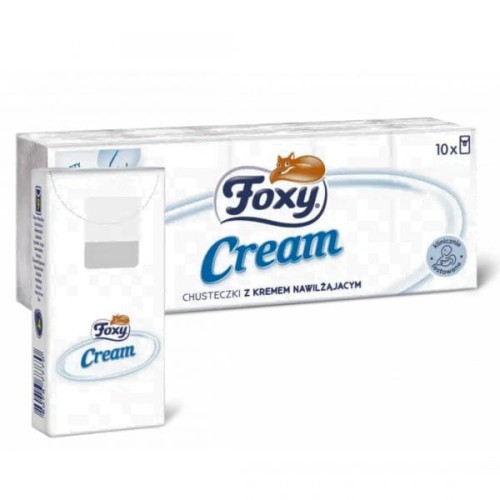 CHUSTECZKI HIGIENICZNE FOXY A'10/CREAM