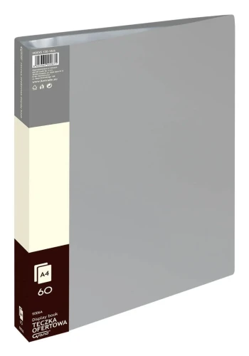 TECZKA OFERTOWA A4/60 GRAND-9006 SZARA