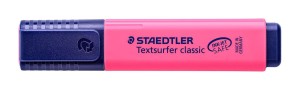 STAEDTLER ZAKREŚLACZ TEXTSURFER CLASSIC RÓŻOWY 364 ST1024