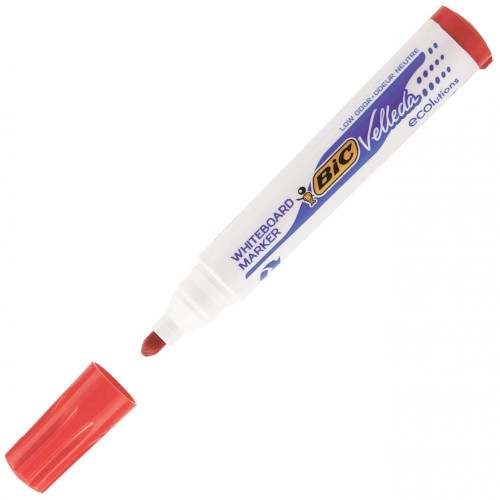 BIC MARKER SUCHOŚC.VELLEDA OKRĄGŁY CZERWONY BP1038