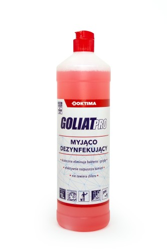 *GOLIAT PRO-PŁYN MYJĄCO-DEZYNFEKUJĄCY-1L