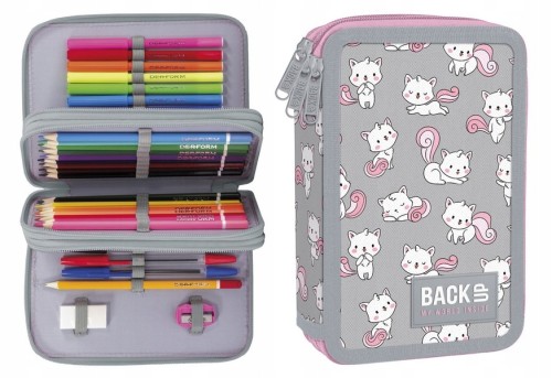 PIÓRNIK JUMBO POTRÓJNY Z WYPOSAŻENIEM/ KOTKI / BACK UP