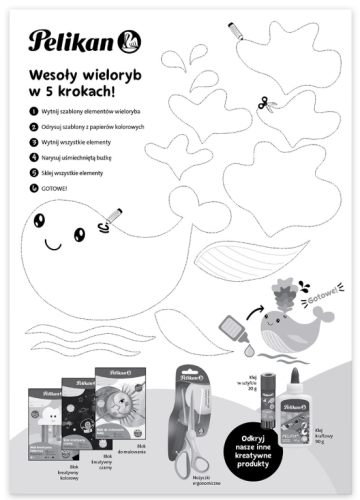 BLOK RYSUNKOWY/TECHNICZNY 120g A-4 PASTELOWY /PELIKAN