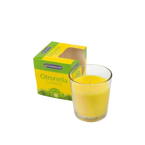 CITRONELLA-ŚWIECA W SZKLE