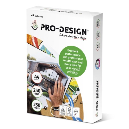 PAPIER KSERO A4/250g/A'250 PRO-DESIGN PD1006