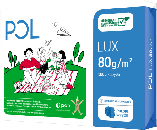 PAPIER KSERO A4/80g/A'500 POLLUX IP1002