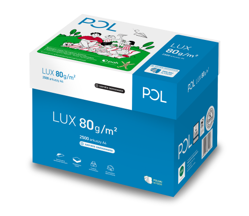 PAPIER KSERO A4/80g/A'500 POLLUX IP1002