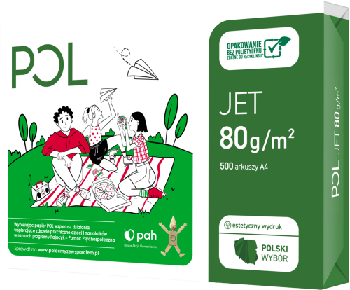 PAPIER KSERO A4/80g/A'500 POLJET IP1004