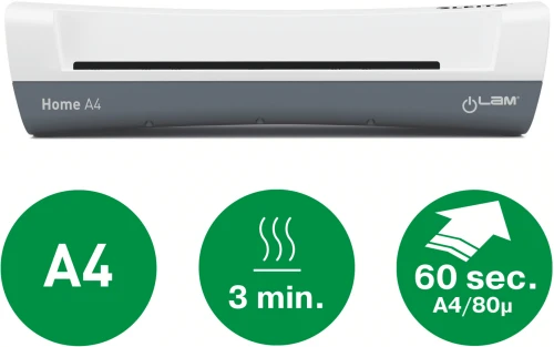 LAMINATOR LEITZ ILAM HOME A4 BIAŁY