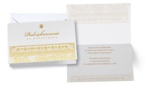 KARTKA KARNET PASSION PLUS PP-1614/ PODZIĘKOWANIE ZA WSPÓŁPRACĘ /KUKARTKA