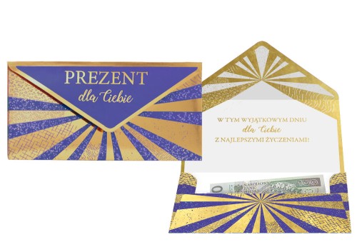 KARTKA KOPERTA PODARUNKOWA KOP-021 /PREZENT DLA CIEBIE /KUKARTKA