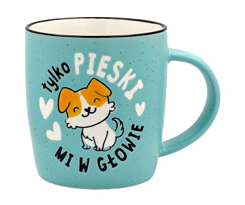KUBEK UP-033 TYLKO PIESKI MI W GŁOWIE /KUKARTKA
