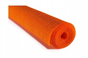 BIBUŁA KREPINA 180g/ROLKA 50cm*2,5m MANDARYNKA /20E2