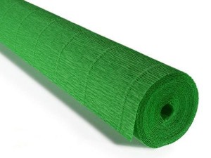 BIBUŁA KREPINA 180g/ROLKA 50cm*2,5m ZIELONY /563