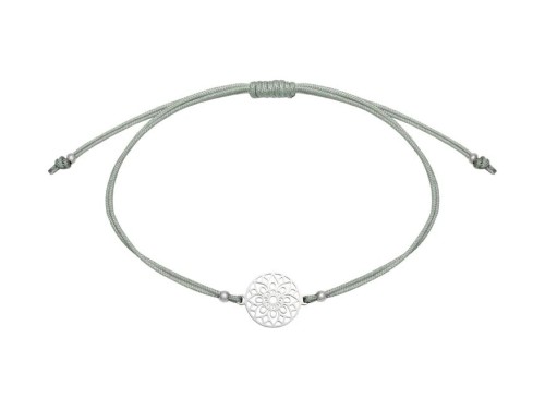 BRANSOLETKA BE-HAPPY SREBRNA /MANDALA OF LUCK