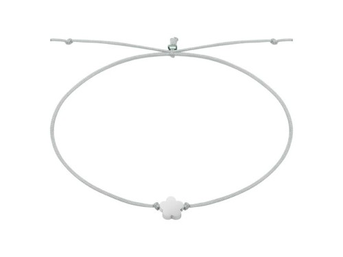 BRANSOLETKA PRZYJAŹNI LOVELY FRIENDS SREBRNA /KWIATEK