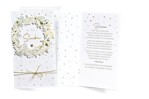 KARTKA KARNET PASSION MOMENTS PM-379 / ŚLUB /KUKARTKA