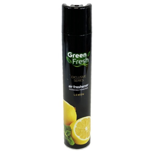 LIDER - ODŚWIEŻACZ GREEN FRESH - SPRAY - LEMON 400ml