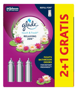 GLADE MINI SPRAY-ZAPAS-RELAXIN ZEN/2+1