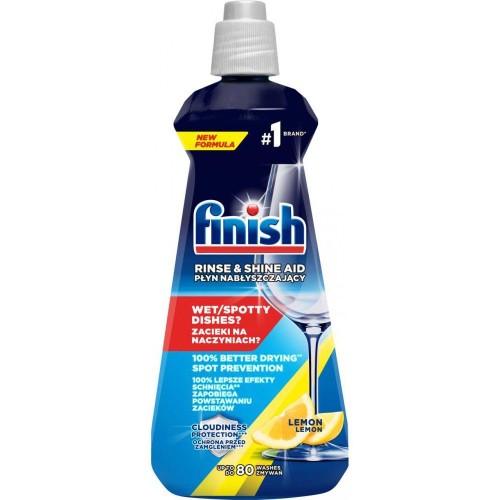 FINISH PŁYN NABŁYSZCZAJĄCY 400ml LEMON