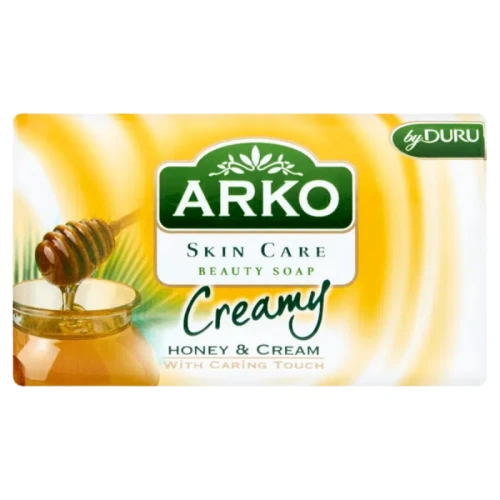 *MYDŁO KOSTKA-90g ARKO/KREM*MIÓD