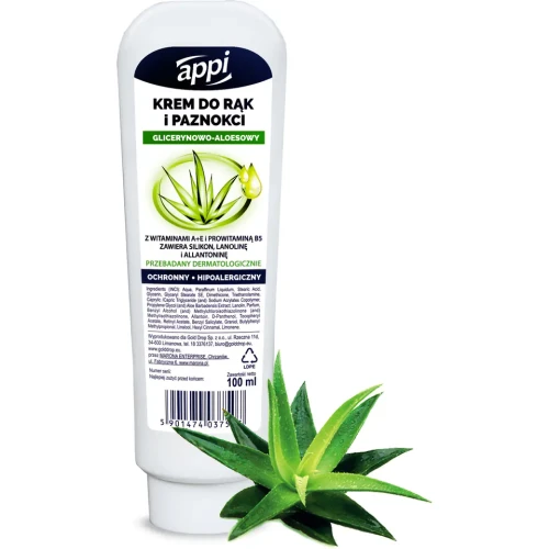 *KREM DO RĄK 100ml-ALOES   /APPI