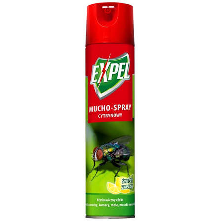 MUCHOSPRAY CYTRYNOWY 400ml EXPEL