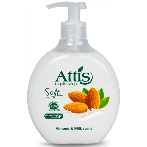 *MYDŁO DOZOWNIK-500ml/ATTIS-MIGDAŁ MLEKO