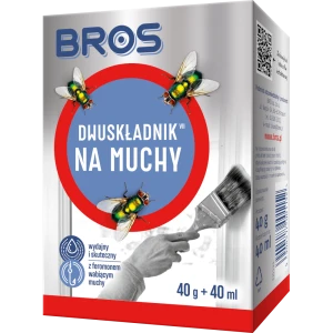 *BROS DWUSKŁADNIKOWY PREPARAT NA MUCHY 40g+40ml