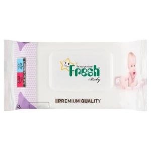 *LIDER CHUSTECZKI NAWILŻANE FRESH BABY A'120 PREMIUM Z KLIPEM