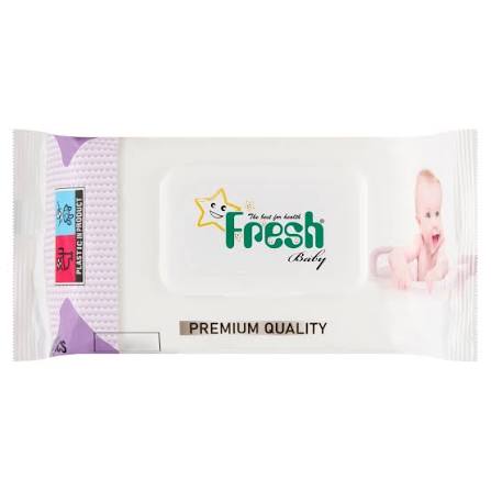 *LIDER CHUSTECZKI NAWILŻANE FRESH BABY A'120 PREMIUM Z KLIPEM