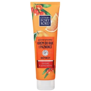 *KREM DO RĄK 4 PORY ROKU - GLICERYNA/ROKITNIK/POMARAŃCZA 130 ml