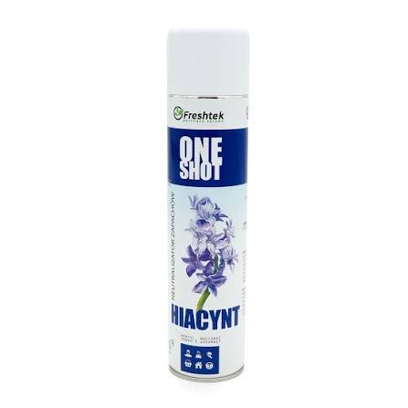 *FRESHTEK-ODŚWIEŻACZ SPRAY-600ml/HIACYNT