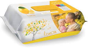 *SLEEPY CHUSTECZKI NAWILŻANE A'120 Z KLIPEM /LEMON