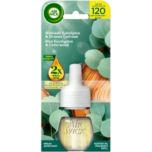 *AIR WICK-ELEKTRIC-ZAPAS-NIEBIESKI EUKALIPTUS & DRZEWO CEDROWE