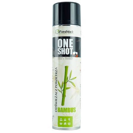 *FRESHTEK-ODŚWIEŻACZ SPRAY-600ml/BAMBUS