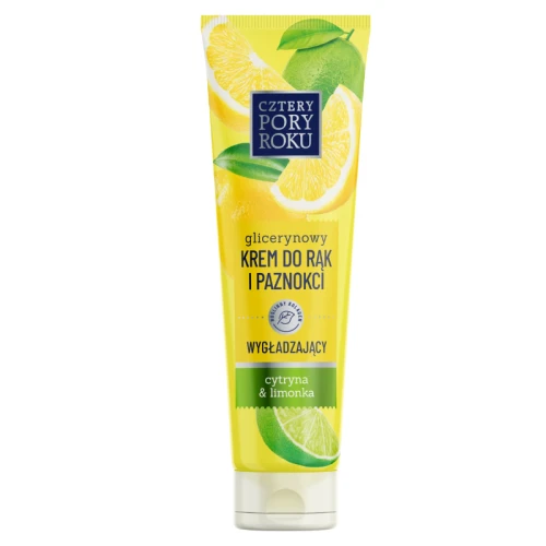 *KREM DO RĄK 4 PORY ROKU - GLICERYNA/CYTRYNA & LIMONKA 130 ml