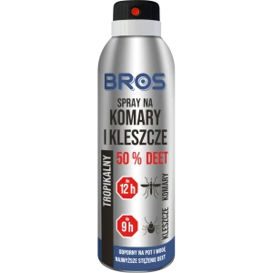 *BROS SPRAY NA KOMARY I KLESZCZE 50% DEET 90ML