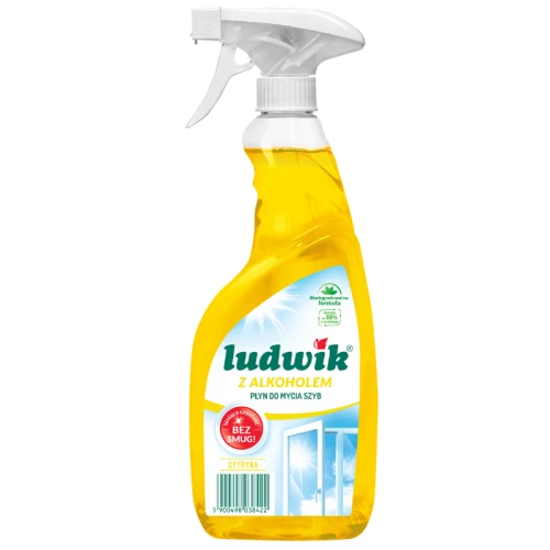 *LUDWIK-PŁYN DO SZYB-600ml/LEMON