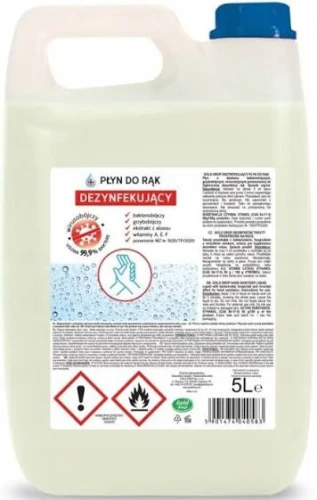 *GOLD DROP-PŁYN DEZYNFEKUJĄCY DO RĄK 5L