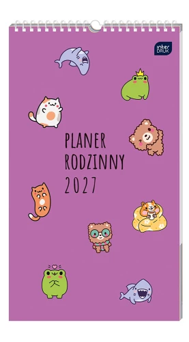 KALENDARZ-INTERDRUK/PLANER RODZINNY /KAWAII