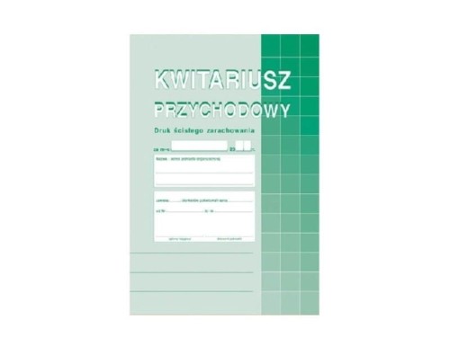 KWITARIUSZ PRZYCHODOWY A5 400-3