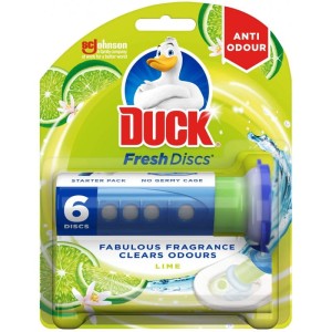 DUCK WC ŻELOWY KRĄŻEK A'6 LIME
