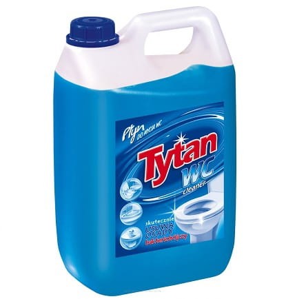 TYTAN PŁYN DO CZYSZCZENIA TOALET 5L NIEBIESKI